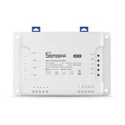 Releu wireless inteligent Sonoff 4CH R3, 4 canale Wi-Fi pentru automatizari
