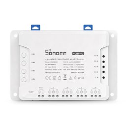 Releu wireless inteligent Sonoff 4CH Pro R3 cu 4 canale si control RF