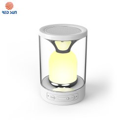 Lampa LED cu touch si boxa portabila Bluetooth Red Sun RS-WBSL-C08
