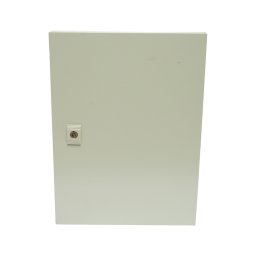 Tablou electric metalic cu contrapanou IP65, 400x300x200 mm, gri
