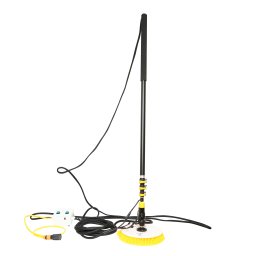 Sistem de curatare panouri fotovoltaice 220V cu perie rotativa si brat 5,5 m