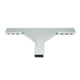 Ramificatie T orizontala din otel galvanizat pentru jgheab 25x50 mm