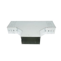 Ramificatie T orizontala din otel galvanizat pentru jgheab 100x200 mm