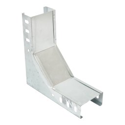 Cot vertical 90° de urcare din otel galvanizat pentru jgheab 100x50 mm