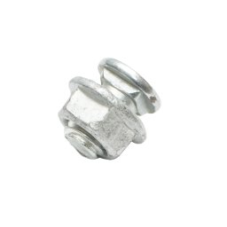 Set 100 suruburi cu piulita M8x12 mm pentru imbinare jgheab metalic