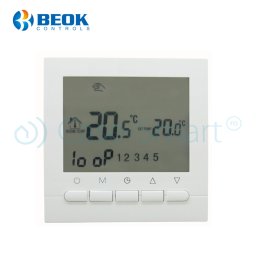 Termostat BeOK BOT-313W pentru centrala pe gaz si încalzire în pardoseala