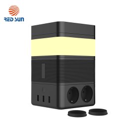 Boxa portabila Redsun RS-02EU-SP cu lampa inteligenta si incarcare wireless