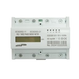 Contor de energie smart meter trifazic 380V 3x100A, montaj pe sina DIN