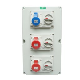Tablou prize santier SUNTREE 2x415V/16A + 1x250V/16A, IP44/IP67