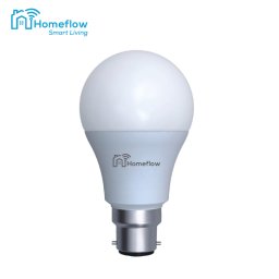 Bec inteligent LED Homeflow B22 9W dimabil, control din telefon, 806 lm