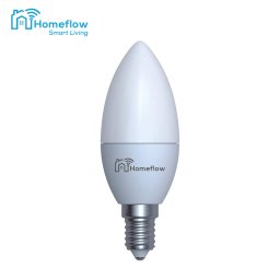 Bec inteligent LED Homeflow B-5003 E14, 5W, 400 lm, dimabil, WiFi