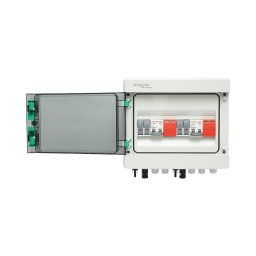 Tablou sigurante DC 10kW pentru sistem fotovoltaic, 2 stringuri, IP65