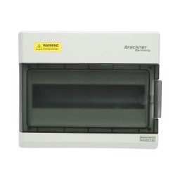 Tablou sigurante aplicat 12 module IP66 cu usa transparenta Breckner