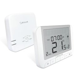 Termostat wireless Salus RT520RF cu ecran LED si functii de optimizare