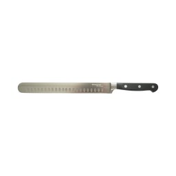 Cutit profesional pentru feliat 25 cm, lama alveolata din otel 5Cr15MoV