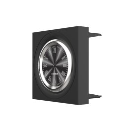 Modul ceas mecanic decorativ Livolo, negru, pentru montaj modular
