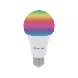 Bec inteligent LED Tellur WiFi RGB E27, 10W, 1000 lm