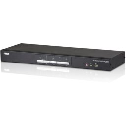 ATEN CS1644A 4-port DVI Dual View USB 2.0 KVMP Switch, 2.1 Surround Sound