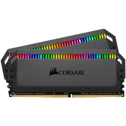 Memorie Corsair Dominator Platinum RGB 16GB, DDR4, 3200MHz, CL16, Dual Channel Kit
