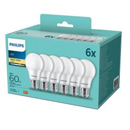 LED 60W A60 E27 WW FR ND 3PF/6 DISC