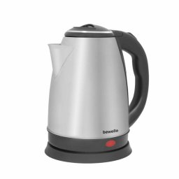Fierbator apa, Bewello BW1009, 2L 2000W, negru/argintiu