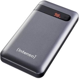 Acumulator extern externa Intenso PD10000 10000 mAh Quick Charge 3.0, Gri