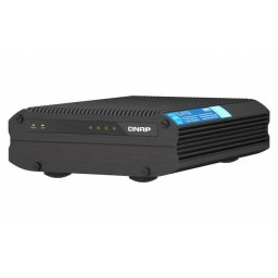 Server NAS fara ventilator, QNAP, TS-i410X-8G, Cu 4 locatii de 2,5 inchi