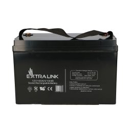 Extralink AKUMULATOR BATTERY ACCUMULATOR AGM 12V 100AH - Batterie Acid sulfuric si placi de plumb (VRLA)