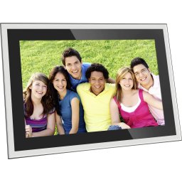 Rama foto digitala Braun Phototechnik DigiFrame 10X, WiFi 25,7 cm 10,1 inchi EEC: C (A - G) 1920 x 1200 Pixel 16 GB Negru