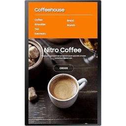 Ecran interactiv Samsung Kiosk KM24A, 24 inch FHD Touch, 14ms, 75 Hz, Alb