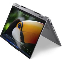 Laptop 2 in 1 Lenovo ThinkBook G4 IML, Intel Core Ultra 5 125U, 14 inch WUXGA Touch, 16GB RAM, 512GB SSD, Windows 11 Pro, Gri (INT Keyboard)