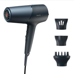 Uscator de par Philips 5000 BHD512 20, 2300 W, Albastru