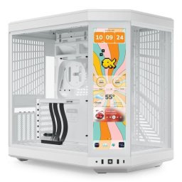 Carcasa PC HYTE Y70 Touch Infinite, Tower (white, Tempered Glass x 2)