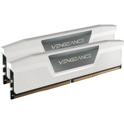 Memorie RAM CORSAIR VENGEANCE, Capacitate 32GB - Kit 2x16GB, Tip DDR5, Frecventa 5600MHz, Latenta CL40, 1.25V, Alb