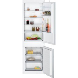 Combina frigorifica incorporabila Neff KI7861SE0 N 30, 260L, SuperFreeze cu dezactivare automata, NoFrost, Eco Air Flow, Alb