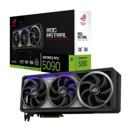 Placa video Asus ROG Astral OC Edition, NVIDIA GeForce RTX 5090, 32GB GDDR7, 512 bit, DLSS 4