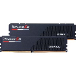 Kit dual memorie RAM G.Skill Ripjaws S5, Capacitate 96 GB DDR5 (2x 48 GB), Frecventa 5600, CL - 40, Negru