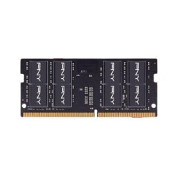 Memorie RAM PNY 32GB DDR4 3200 SO-DIMM, viteza mare, consum redus, Negru