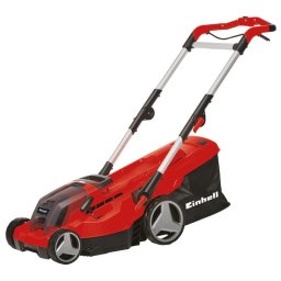 Masina de tuns iarba/gazon pe acumulator Einhell GE-CM 36/37 Li-Solo, 36 V, latime taiere 37 cm, inaltime taiere 25-75 mm, 6 trepte de taiere, sac colectare 45 L, fara acumulator si incarcator in setul de livrare