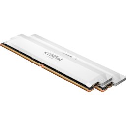 Kit Memorie Crucial Pro OC White Intel XMP 3.0/AMD EXPO, 32GB, DDR5-6400MHz, CL32, Dual Channel