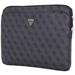 Husa laptop Guess 4G Triangle Logo, compatibil laptop 14 inch, Negru