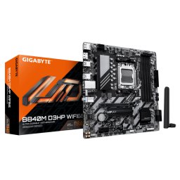 Placa de baza GIGABYTE B840M D3HP WIFI6E, AMD B840, Socket AM5, mATX