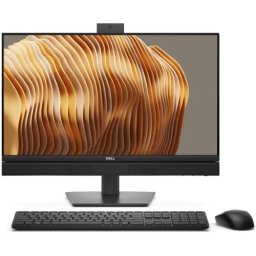 All In One PC DELL Pro 24 AIO QC24250, Procesor Intel® Core™ Ultra 5 235, 14 cores, 2.9GHz up to 5.0GHz, 24MB, Arrow Lake, 23.8" FHD IPS Touchscreen, 16GB RAM, 1TB SSD, Wi-Fi, Bluetooth, Intel Graphics, Camera Web, Windows 11 Pro (Negru)