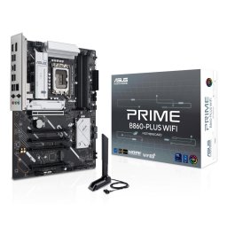 Placa de baza ASUS PRIME B860-PLUS WIFI, Intel B860, LGA 1851, DDR5, ATX
