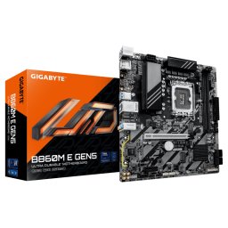 Placa de baza GIGABYTE B860M E GEN5, Intel B860, LGA 1851, DDR5, mATX