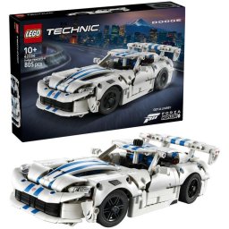 Set de constructie LEGO® Technic Masina sport Dodge Viper GTS-R 42234, Jucarii pentru Copii, Jucarii pentru Baieti si Fete, Masini de Jucarie, Idee de Cadou pentru Copii, 805 piese