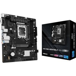 Placa de baza ASRock H610M-HDV/M.2 D5 GEN5, Intel H610, Socket LGA 1700, mATX, DisplayPort, HDMI