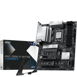 Placa de baza MSI PRO Z890-P WiFi6E, Intel Z890, Socket 1851, ATX, DisplayPort, HDMI