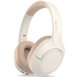 Casti cu microfon Philips TAH7508WT, Over-Ear, Bluetooth, 3.5mm jack, Alb