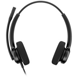 Casti cu microfon Poly by HP Mission 425, On-ear, USB-C/A, Negru